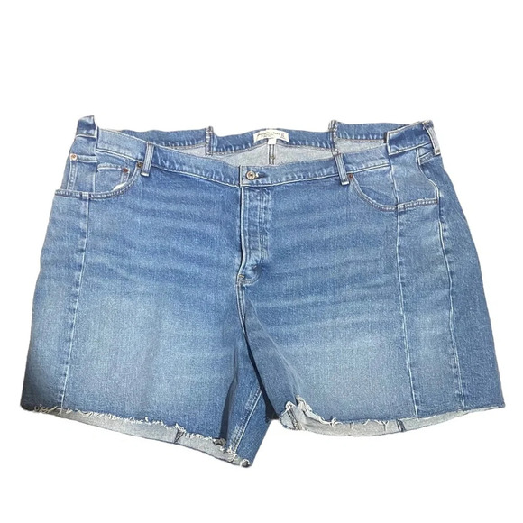 NWOT‎ Abercrombie & Fitch The 7” Dad Short High Rise 37 / 24 - Picture 1 of 5